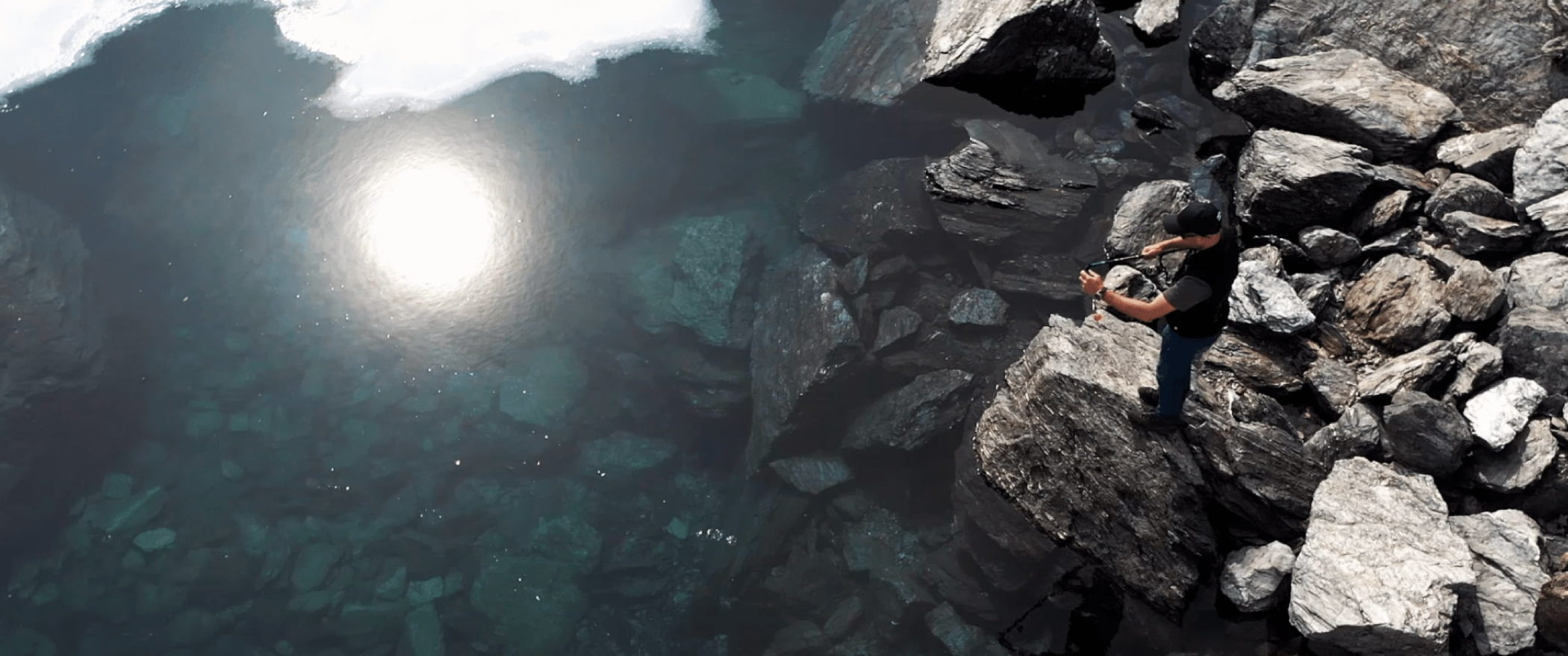 Drone photographer video banner Drone photographer video banner